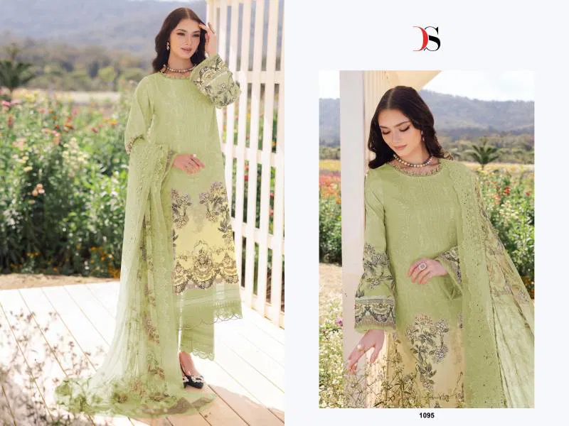 Jade Needle Wonder 2025 Nx By Deepsy Chiffon Dupatta Pakistani Suits Wholesalers In Delhi